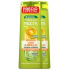 Fructis Champú Liso & Brillo Duplo