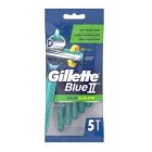 Gillette Blue Ii Plus Slalom 5 Unidades