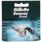 Gillette Sensor Excell Recambio 5 Unidades