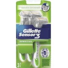 Gillette Sensor 3 Sensitive 3 Unidades