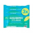 Guguwipes Toallitas Infantiles 99% Agua 3 x 60 unid 0