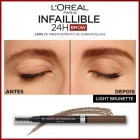 Loreal Infalible Brow Expert Cejas 5 Light Brunette 1