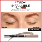 Loreal Infalible Brow Expert Cejas 6 Dark Blonde 1