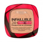 L'oreal Polvo Infalible 24H Foundation In A Powder 140 Golden Beige 0