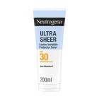 Neutrogena Protector Solar Ultra Sheer Spf30 200Ml 0