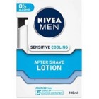 Masaje After Shave Nivea Men Loción Sensitive Cool 100Ml 0