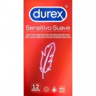 Preservativos Durex Sensitivo Suave Fino Y Extralubricado 12 Uni