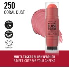 Rimmel Multi-Tasker Blush'N'brush 250 Coral Dust 2