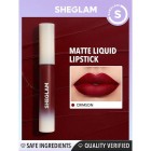 Sheglam Labial Líquido Matte Allure Crimson 1