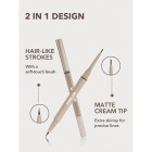 Sheglam Lápiz de Cejas 2en1 Brows On Demand Castaño Rojizo 3