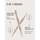 Sheglam Lápiz de Cejas 2en1 Brows On Demand Espresso 3