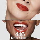 Shiseido Technosatin Gel Lipstick 416 Red Shift 2