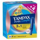 Tampax Compak Pearl Regular 20Und 8
