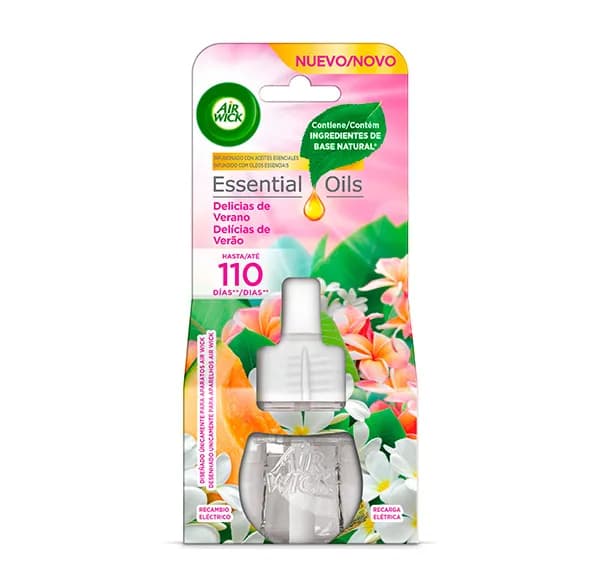 Ambientador eléctrico nenuco AIRWICK Essential oils - Aparato + recambio en