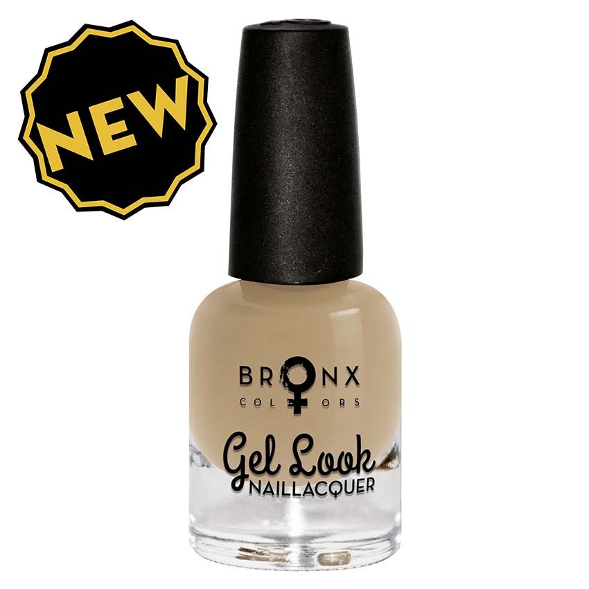 BRONX NAIL LACQUER GEL LOOK 33 NUDE FROST